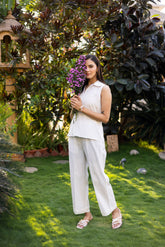 Graceful embroidered co-ord set