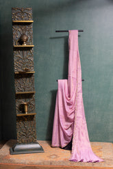 Blush Pink Tissue Saree