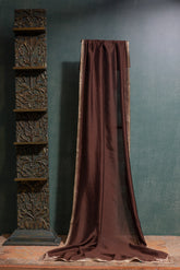 Coffee Brown Silk Dupatta