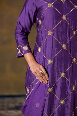 Violet Suit Set