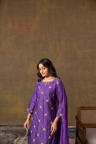 Violet Suit Set