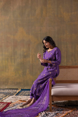 Violet Suit Set