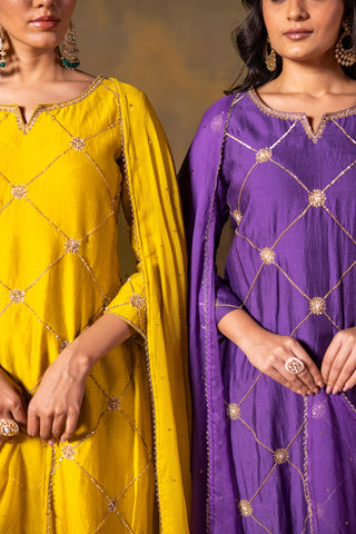 Violet Suit Set