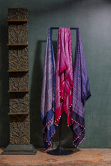 Rani Pink Shibori Dupatta