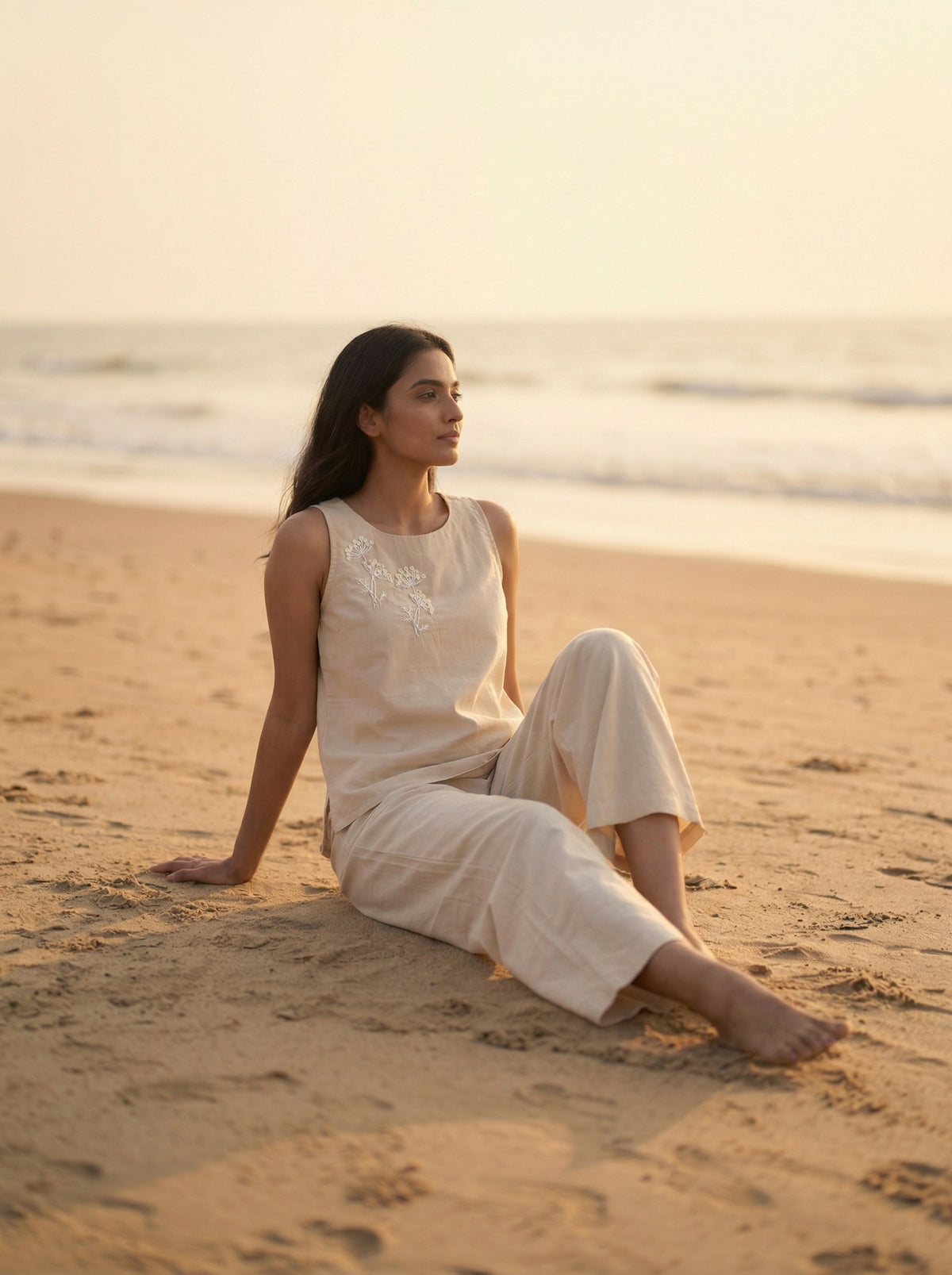 Off-white Co-ord Set