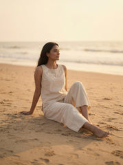 Off-white Co-ord Set