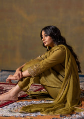 Mehendi Green Suit Set