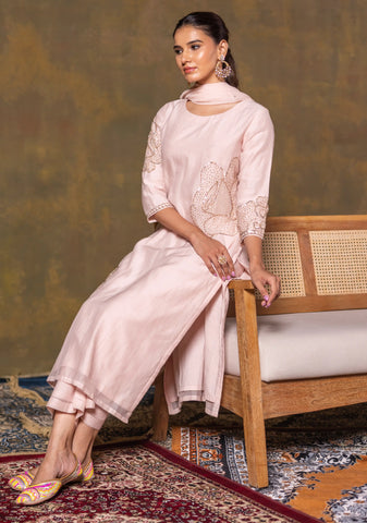 Soft Pink Suit Set