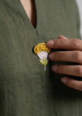 Olive Kurta Set