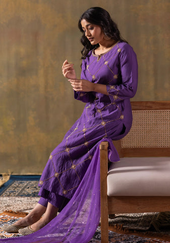 Violet Suit Set