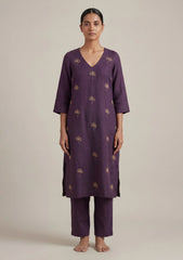 Violet Kurta Set