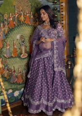 Lavender lehenga set